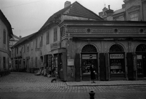 Hodinářský obchod (kolem roku 1937)