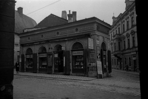Hodinářský obchod (kolem roku 1937)