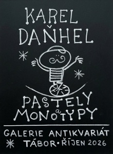 Karel Daňhel - Pastely a monotypy (říjen 2026)