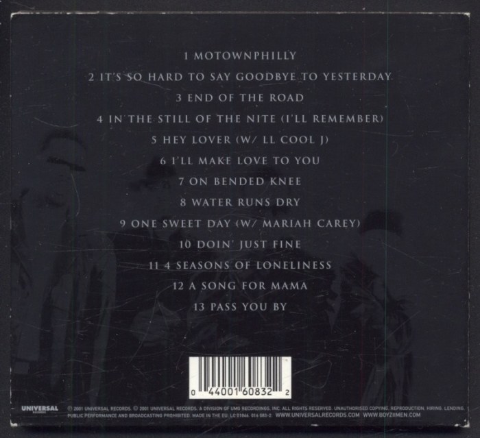 Boyz II Men - Legacy - The Greatest Hits Collection (CD)