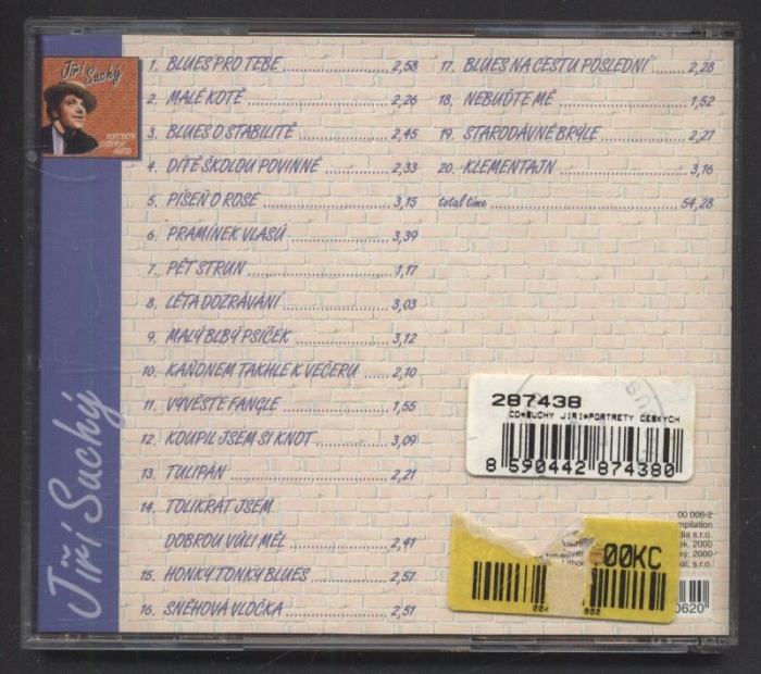 Jiří Suchý - Portréty českých hvězd (CD)