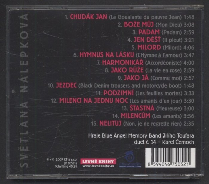 Světlana Nálepková - Nelituj (CD)