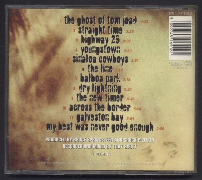 Bruce Springsteen - The Ghost Of Tom Joad (CD)