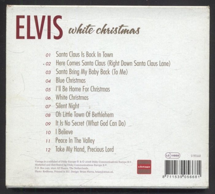Elvis - White Christmas (CD)