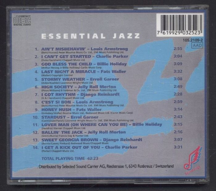 Various - Essential Jazz (CD)