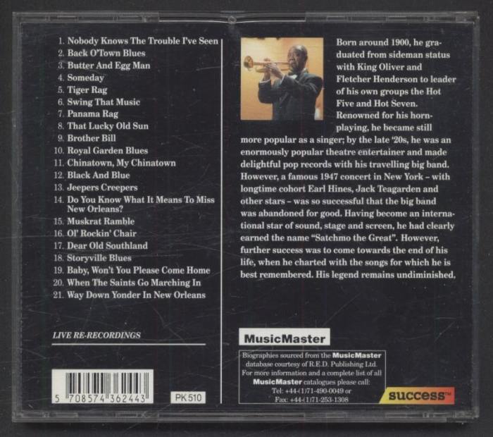 Louis Armstrong - Tiger Rag (CD)