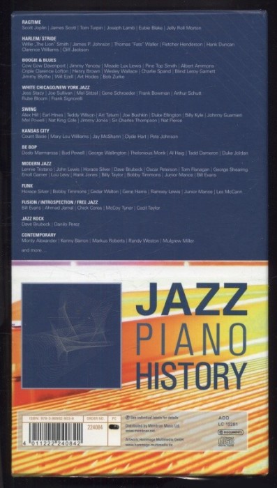 Various - Jazz Piano History (20CD)