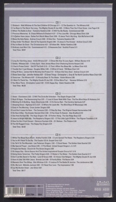 Various - The Whole World In His Hands (4CD)
