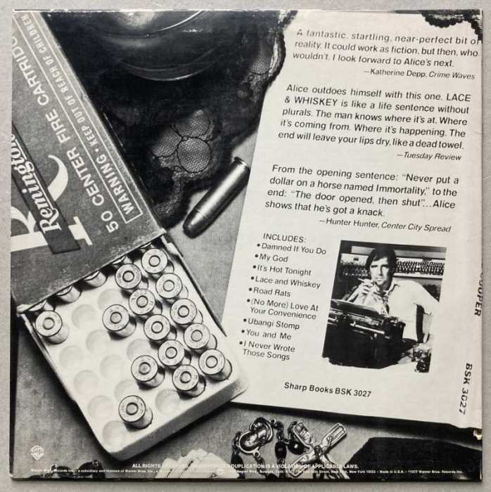 Alice Cooper - Lace And Whiskey (LP)