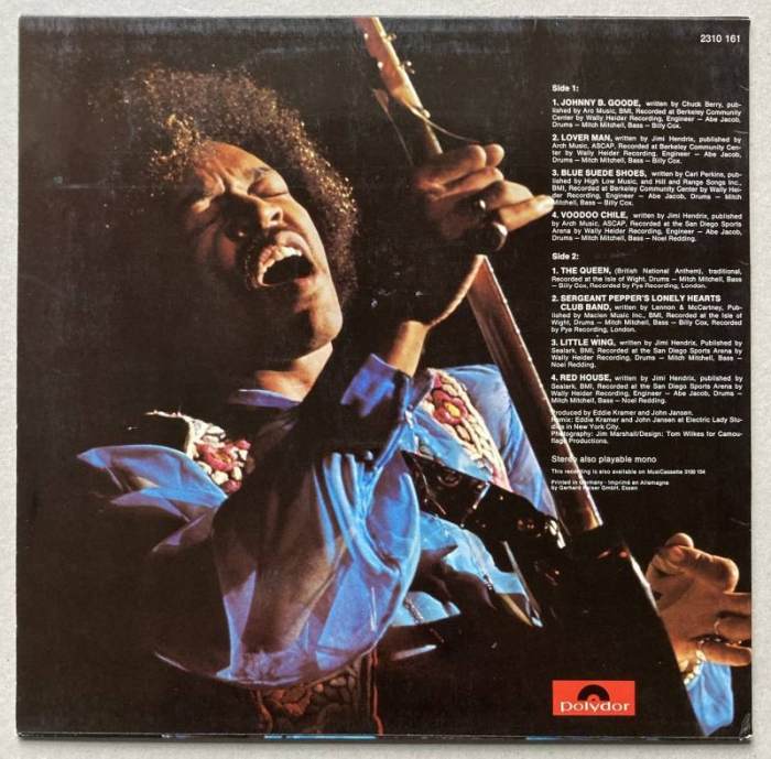 Jimi Hendrix - Hendrix In The West (LP)