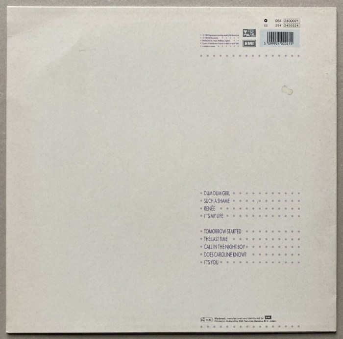 Talk Talk - It's My Life (LP)