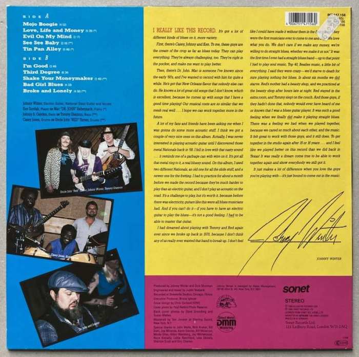 Johnny Winter - 3rd Degree (LP)