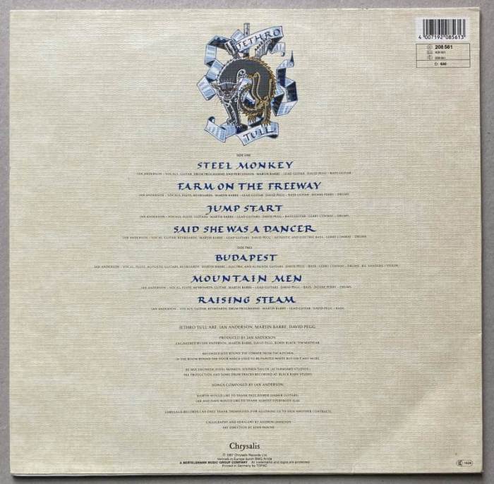 Jethro Tull - Crest Of A Knave (LP)