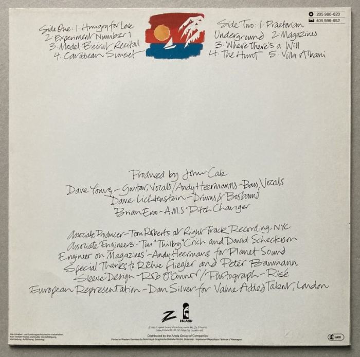 John Cale - Caribbean Sunset (LP)