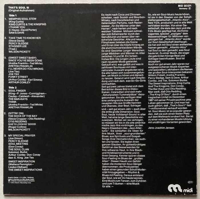 Various - That's Soul 3 (LP)