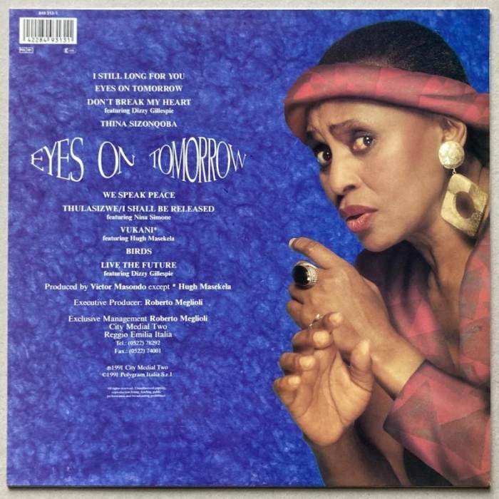 Miriam Makeba - Eyes On Tomorrow (LP)