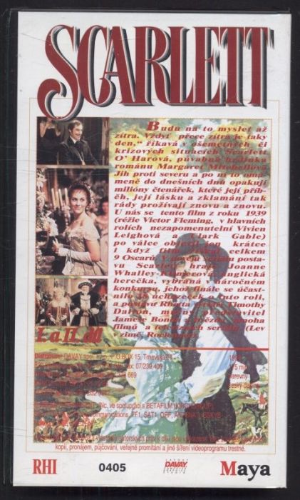 Scarlett I-II a III-IV (2VHS)