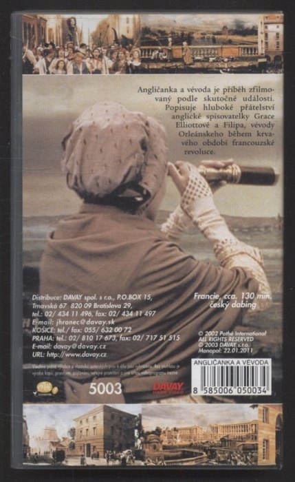Angličanka v vévoda (VHS)