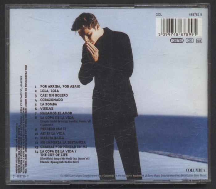 Ricky Martin - Vuelve (CD)