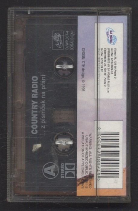 Various - Country radio ..... Z písniček na přání (MC)