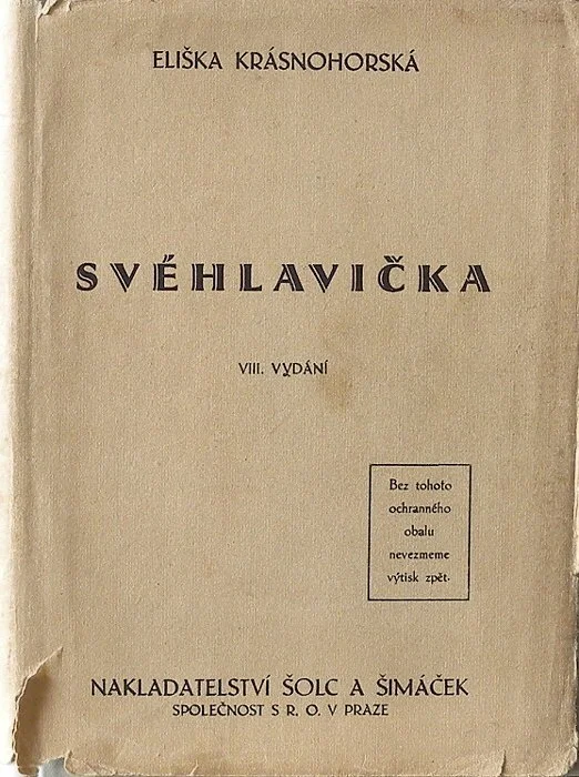 Krásnohorská, Eliška - Svéhlavička (dívčí román)
