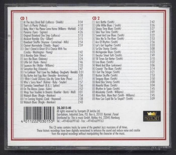 Wild Bill Davison / Jabbo Smith's Rhythm Aces - Take Me To The River (2CD)