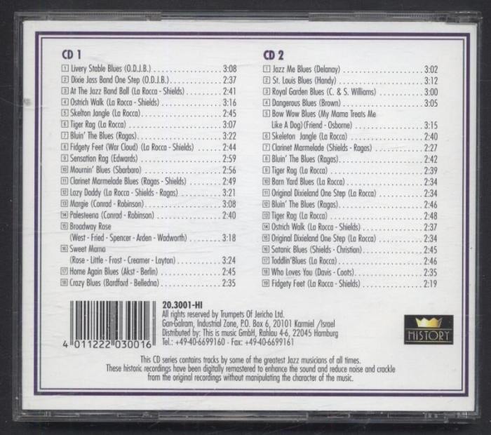 Original Dixieland Jazz Band - At The Jazz Band Ball (2CD)