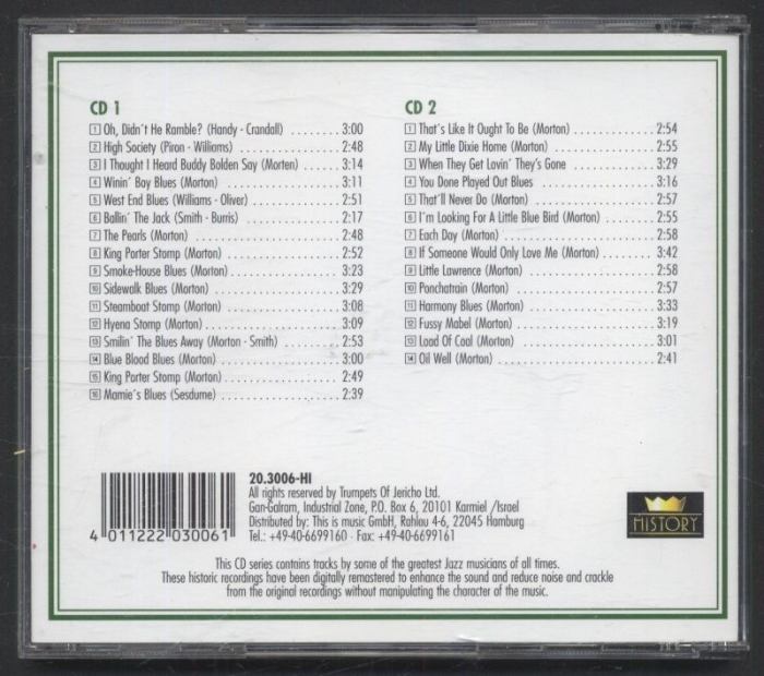 Jelly Roll Morton - Steamboat Stomp (2CD)