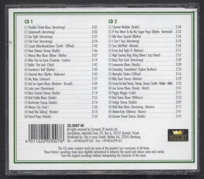 Johnny Dodds - Clarinet Wobble (2CD)