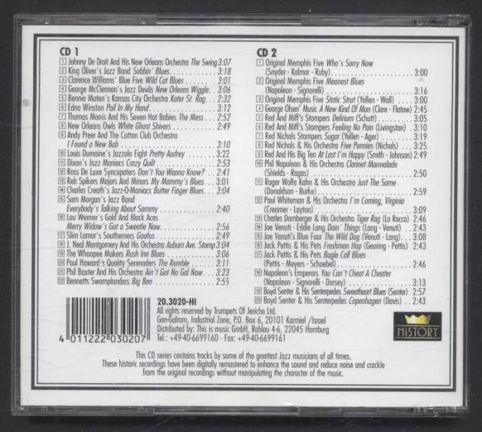 Various - Cradle Of Jazz Sampler (2CD)