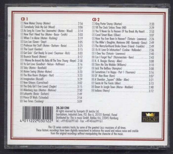 Bennie Moten / Henry "Red" Allen - Siesta At The Fiesta (2CD)