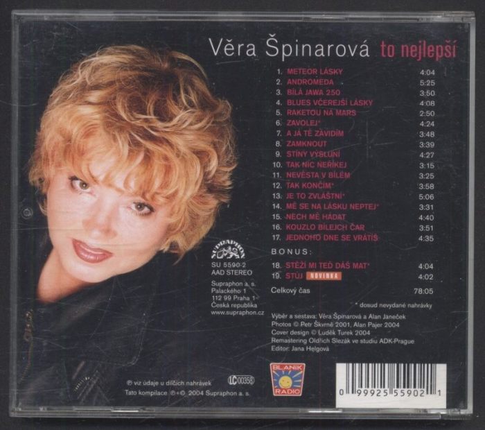 Věra Špinarová - To nejlepší (CD)