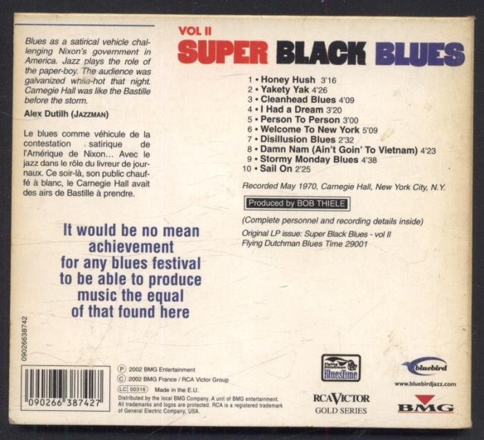 Leon Thomas / T-Bone Walker / Eddie "Cleanhead" Vinson / Joe Turner - Super Black Blues: Volume II (CD)