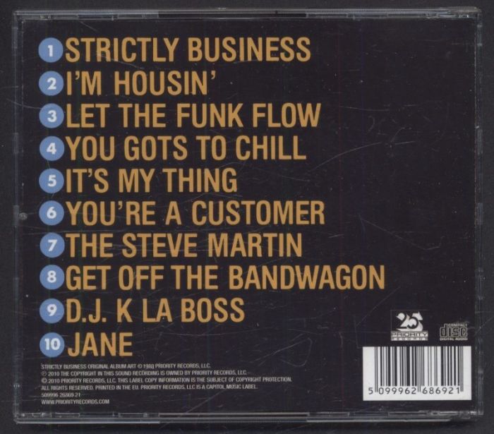 EPMD - Strictly Business (CD)