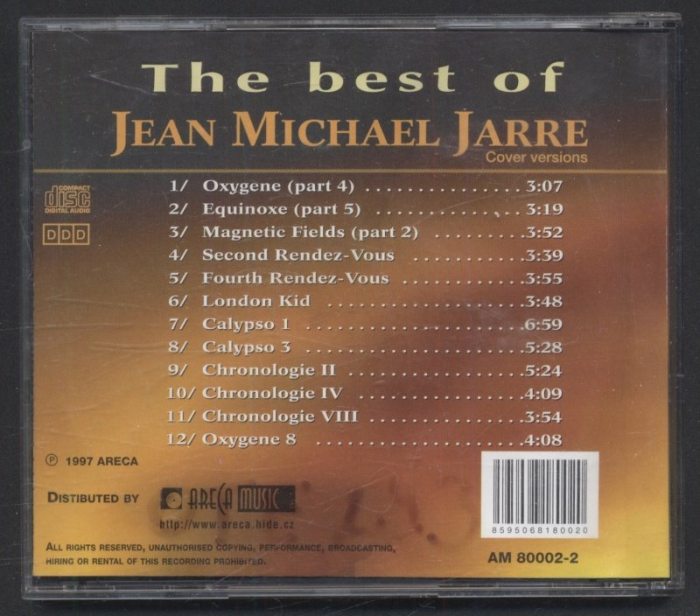 Michal Šetka - The Best Of Jean Michael Jarre (CD)
