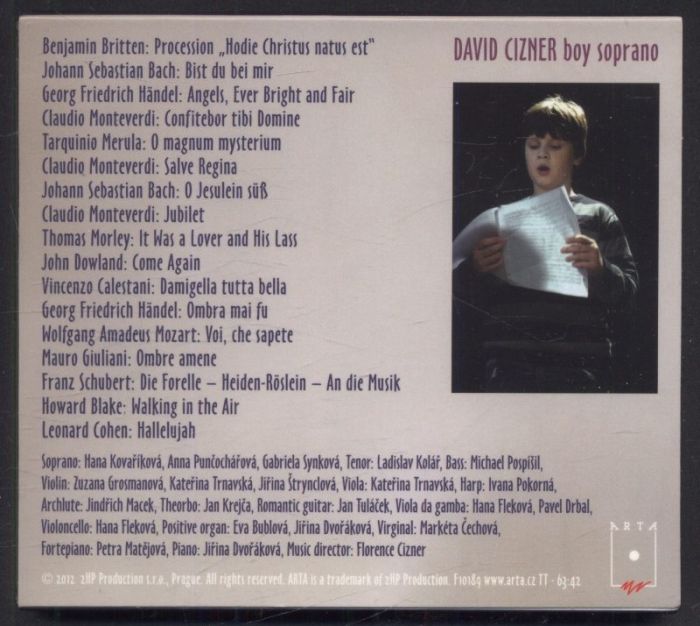 David Cizner - The Celebration of Trebles (CD)