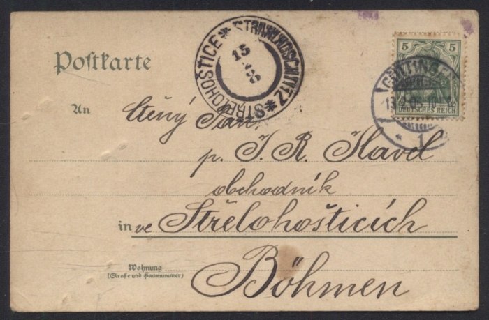 Göttingen. Gruss aus Götingen. Totalansicht