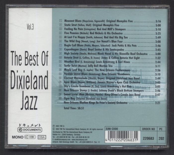 Various - The Best of Dixieland vol. 3 (CD)