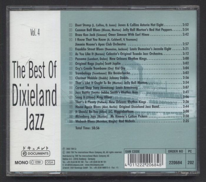 Various - The Best of Dixieland vol. 4 (CD)