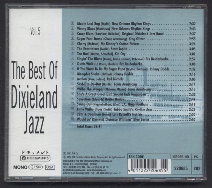 Various - The Best of Dixieland vol. 5 (CD)