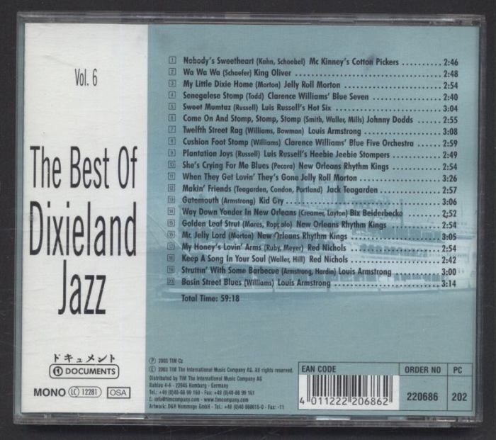 Various - The Best of Dixieland vol. 6 (CD)