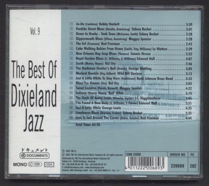 Various - The Best of Dixieland vol. 9 (CD)