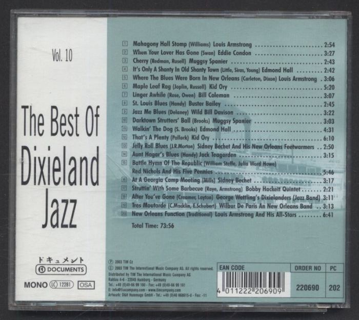 Various - The Best of Dixieland vol. 10 (CD)
