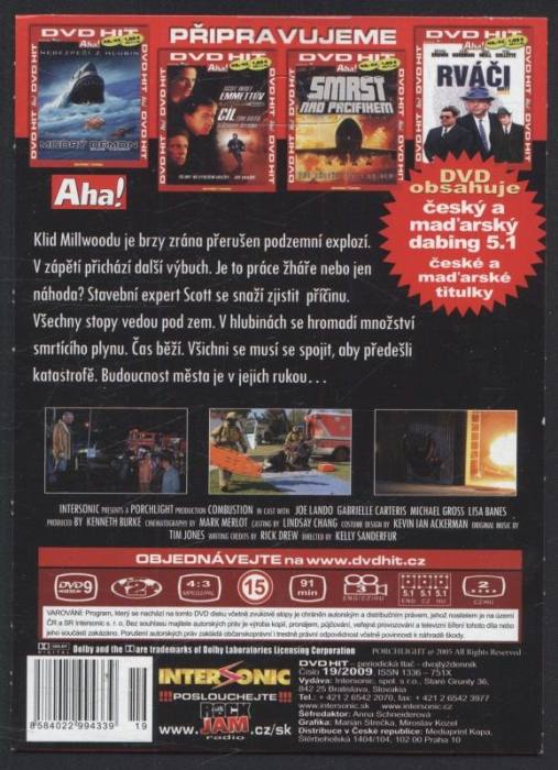 Panika / Combustion (DVD)