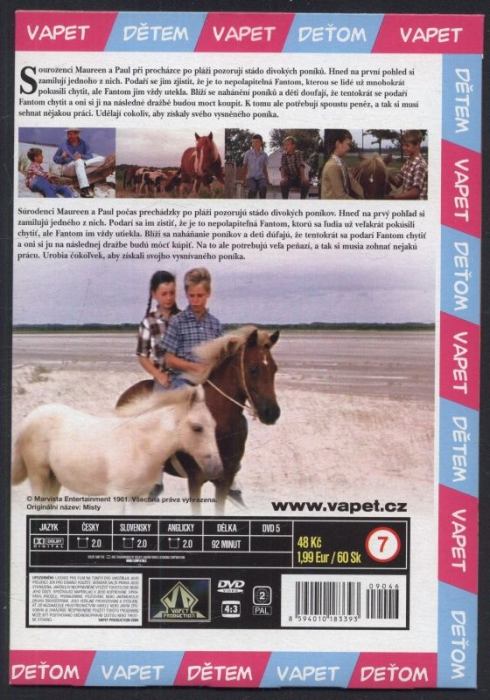O divokém poníkovi/ Misty (DVD)