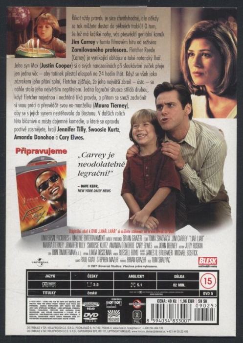 Lhář lhář/ Liar Liar (DVD)