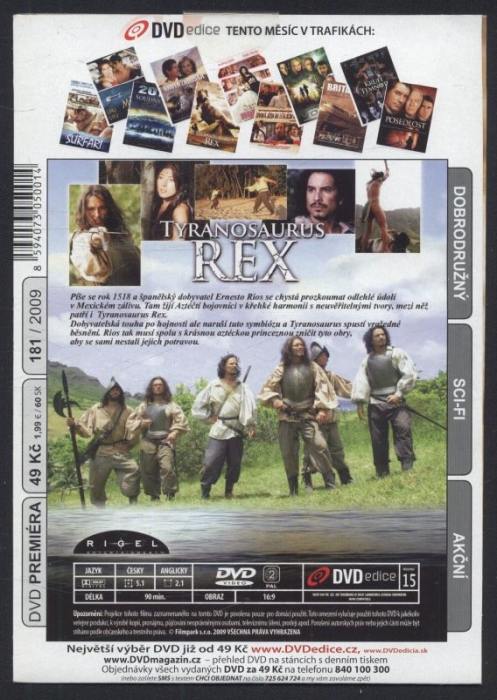 Tyranosaurus Rex/ Tyranosaurus Azteca (DVD)