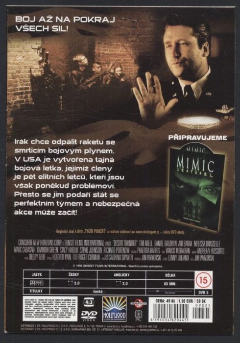 Tygři pouště/ Desert Thunder (DVD)