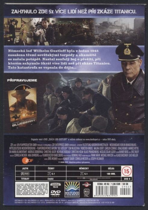 Zkáza lodi Gustloff (DVD)