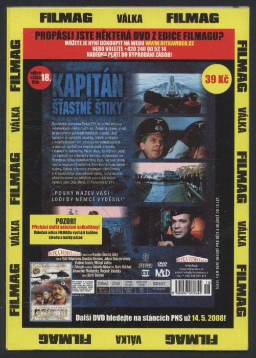 Kapitán šťastné štiky (DVD)